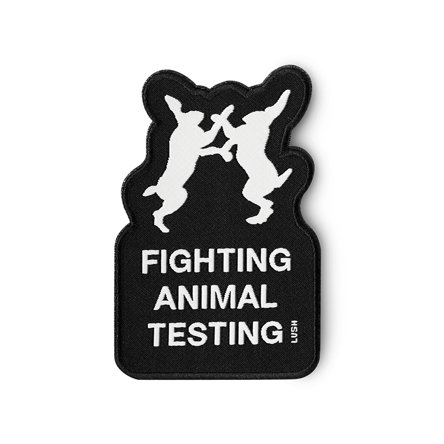 Fighting Animal Testing - 10cm x 6.5cm