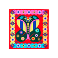 Vibrant Viper Knot Wrap - 50cm x 50cm